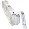 Etiquetas de Talla en Stock con Altura, Etiquetas Tejidas para Ropa, Etiquetas Tejidas de Orillo de Satén, Etiquetas de Talla en Blanco y Negro, Etiquetas de Tela Personalizadas