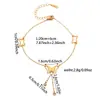 Diseño de Nicho Pulsera de Acero Inoxidable Corazón de Perla Corazón Mariposa Doble Capa Joyería de Mano Nueva Simple Europea y Americana Venta Directa de Fábrica