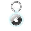 Para cubierta protectora Apple AirTag Localizador antipérdida de Apple Cubierta protectora de fibra de carbono dos en uno de TPU todo incluido