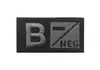 Patches Bordados para Uso Externo Tipo Sanguíneo A+ B+ AB+ O+ Patch com Velcro Mochila Insígnia Tática Patch de Tecido