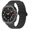 Para Samsung Galaxy Watch 7 Ultra Dupla Magnética Cor Collating Loop Strap Respirável Esportes Substituição Strap