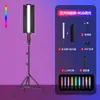Luz de palo de fotografía RGB Ruifutu, luz de relleno fotográfica de mano para fotografía al aire libre, transmisión en vivo, escenas nocturnas e iluminación de la parte inferior del rostro