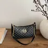 Bolso de hombro de moda con estampado retro nuevo 2026, diseño versátil y minimalista, elegante bolso de mano y bolso cruzado para mujer