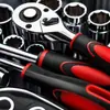 Conjunto de Ferramentas com 110 Peças e Maleta de Metal para Mecânicos