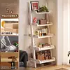 Estantería trapezoidal de madera maciza, estante de exhibición de almacenamiento para ventanal, estante de almacenamiento de pie, estantería integrada de pared, armario de almacenamiento, armario de esquina