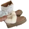 Botas de Nieve Henan Sangpo Suela Gruesa Celebración Grande Botines 20658