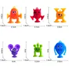 Figuras de Animais com Ventosa para Crianças, Blocos de Montar Macios, Diversão Grudenta do Homem-Aranha Brinquedos Educacionais, Certificado 3C