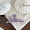 Presilha de garra de acetato estilo francês coreana, versátil e elegante, presilha de cabelo de alta qualidade para mulheres, presilha de garra sofisticada para a parte de trás da cabeça, acessório de cabelo tipo presilha de tubarão