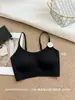 Xiaoyunji2355 # Sujetador para mujeres con busto grande que las hace parecer más pequeñas, seda, que calienta la piel, sin costuras, integrado con copas, top tipo tubo