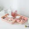 Caja de Almacenamiento Compartimentada Simple, Caja de Almacenamiento de Cosméticos Tipo Cajón, Caja de Almacenamiento y Organización para Papelería y Artículos Varios de Escritorio