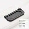 Armario Negro Armario Pequeño Tirador Puerta de Gabinete Tirador de Cajón Muebles Modernos Minimalistas Mueble de TV Pomo Pequeño Gabinete de Cocina