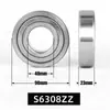 Acero Inoxidable Rodamiento Miniatura de Bolas de Surco Profundo Acero Inoxidable 420 S6300ZZ S6301ZZ S6302ZZ