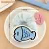 Laço de Cabelo de Boneca de Animal de Estimação Fofo para Meninas, Corda de Cabelo Doce de Desenho Animado, Acessório de Cabelo de Inverno para Rabo de Cavalo, Ornamento de Cabelo de Pelúcia para Penteados de Coque