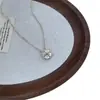 Corrente de Suéter Moda Versátil Super Fada Corrente Fina Simples Luxo Leve High-End Corrente de Clavícula Presente de Aniversário para Namorada