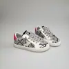 Otoño 1021 Zapatos Nuevos de Lona con Estrellas para Niños Moda Coreana Lentejuelas Zapatos Casuales para Niñas Suela Suave Zapatos Pequeños Sucios