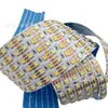 Tira LED 2835 al por mayor, atenuación de tres colores, espejo inteligente, blanco cálido, blanco neutro, bajo voltaje 5V, 120 LEDs, luz lineal, seguro de bajo voltaje