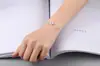 Pulsera de Plata de Ley S925 al por Mayor Moda Elegante Exquisito Diseño de Flor Pulsera de Plata de Ley Incrustada de Diamantes Pulsera de Plata para Mujer