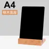 Quadro de Cardápio Pintado à Mão DIY Loja Lista de Preços Escrita à Mão Apagável A4 Quadro Negro Pequeno Loja de Chá de Leite Quadro de Pedidos Grandes Cartão de Mesa