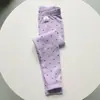 Nueva colección de otoño de leggings para niñas: leggings elásticos de algodón puro para niñas, pantalones versátiles y ajustados para bebés