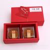 Atacado personalizado Nova caixa de embalagem de gema de ovo fosca 2 4 pack ice skin moon cake box pode ser impresso logo