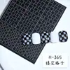 Adesivos Vazados para Nail Art Reutilizáveis com Adesivo, Estrela, Corações Cromados, Adesivos Auxiliares Estilo Francês, Borboleta, Pintura em Spray Dupla Utilização, Coração