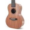 Ukulele de 23 polegadas ukulele de madeira sapele atacado guitarra havaiana de quatro cordas pequena guitarra