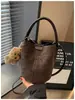 Bolso de Cubo Elegante para el Trabajo 2026 Nuevo Vintage Bolso de Hombro Único Set Madre e Hijo Bolso Cruzado Versátil para Mujer Bolso de Nicho