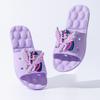 Novas Pantufas de Banho Vazando com Solado Macio de Eva para Casais, Homens e Mulheres, Pantufas de Banho Vazando para Interior