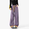 Calça de Softshell à Prova de Três Elementos Dopamine Outdoor com Perna Curva Outono Nova Marca Tendência para Casais Elástica Patchwork Americano Calça Esportiva