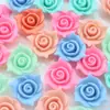 Accesorios para joyería DIY al por mayor, pegatinas de belleza para teléfono móvil con cuentas, cuentas acrílicas de diamante, color Camelia