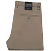 Pantalones casuales lisos de algodón elástico de fibra de poliéster grueso para otoño e invierno, de color sólido, para hombre, de oficina, de negocios, brillantes