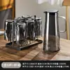 Taza de Agua Twist Cup, Taza de Vidrio Borosilicato Resistente a Altas Temperaturas, Taza para Beber, Taza de Té de Aspecto Elegante, Juego de Tazas de Agua