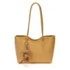 Bolsa de Axila com Textura de Alta Qualidade Feminina 2026 Novo Estilo Grande Capacidade Simples Bolsa de Ombro Nicho Retro Bolsa Tote para o Dia a Dia