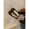 Zapatos de moda coreanos para mujer de otoño 2026, con separación de dedos, planos, de talla grande 35-40