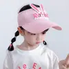 Sombrero de Protección Solar para Niños para Mujeres en Verano, Parte Superior Vacía, Anti-UV, Sombrero de Sol para Bebé, Transpirable, Lindo Sombrero de Sol para Niñas, Estilo para Mujeres