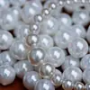 Cuentas Sueltas Materiales para Joyería DIY Medio Agujero Perlas de Imitación de Concha de Alta Calidad Accesorios de Perlas de Concha de Alto Brillo 4-16 mm