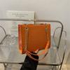 Saco de textura retro estilo ocidental mulheres 2022 verão novo estilo coreano casual cadeia ombro crossbody moda saco tote bag