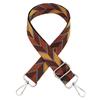 Nueva correa de hombro ancha con diseño de hojas de diamante y jacquard de colores para mujer, accesorios para bolsos, correa larga ajustable, correa de repuesto cruzada