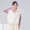 Chaleco Cálido Forrado de Felpa de Talla Grande Holgado para Hombre y Mujer Ropa para Práctica de Baile Ropa Exterior Casual de Otoño e Invierno Chaqueta para Mujer Adulta