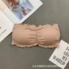 Verano Sexy de Una Sola Tira sin Tirantes Wrap Strapless Strapless Strapless Push-up Ropa Interior para Niñas Sujetador Top Delgado para Mujeres