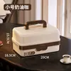 Caja de Almacenamiento con Cerradura, Caja Doméstica con Contraseña, Caja de Almacenamiento para Objetos de Valor, Caja Portátil para Documentos de Privacidad de Coche