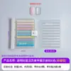 Paleta de Colores Transparente de Doble Capa para Uñas Acrílicas Tablero en Blanco para Mostrar Uñas Tablero de Exhibición Comercial para Salón de Uñas