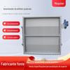 Amortecedor Quadrado para Dutos de Ar, Válvula Solenoide Retangular para Remoção de Fumaça e Poeira, Adequado para Aplicações de Alta Temperatura