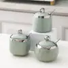 Tarros de Condimentos de Lujo Ligero, Tarros Individuales de Condimentos para Uso Doméstico, Tarros de Sal y Azúcar, Tarros de Chile, Botellas de Salsa de Soja, Botellas y Tarros de Condimentos para Cocina