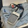 Bolsa de celular personalizada de nylon, estilo japonês, mini bolsa pequena, funcional, moderna, transversal, estilosa, para homens e mulheres