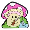 Comercio Electrónico Transfronterizo Serie de Hongos Lindos Accesorios para el Cabello Funda para Teléfono Móvil Accesorios para Joyería DIY Decoración Plana Parche de Pegamento Suave de PVC
