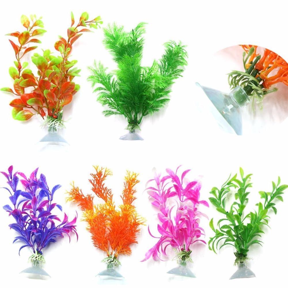 6pcs-Aquarium-Simulation-Plast