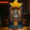 Tecido de Algodão do Nepal Pigmento Mineral Natural do Xizang Estátuas de Buda Magila Tangka Buddha Pendurado Lao Zhunma 1,1m