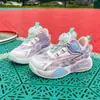 Zapatos Deportivos para Niños 2025 Otoño Nuevos Zapatos de Baloncesto para Niños con Hebilla Giratoria Zapatos para Correr para Niños Zapatos Casuales de Malla para Niñas
