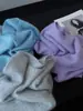 Ropa Hongmi/ "Candy Party" 13 Colores~ Camiseta de Punto Ligera y Cálida con Forro de Polar de Manga Corta para Mujer ROAZZY036